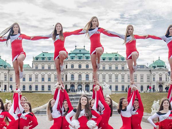 Team Austria erfolgreich bei Cheerleader WM