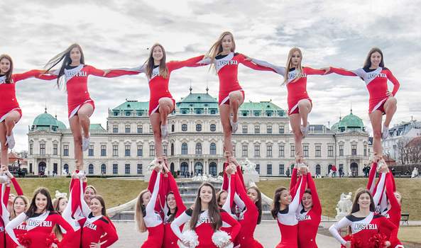 Team Austria erfolgreich bei Cheerleader WM