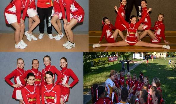 Cheer'in Vaders Halftime Show beim Handball