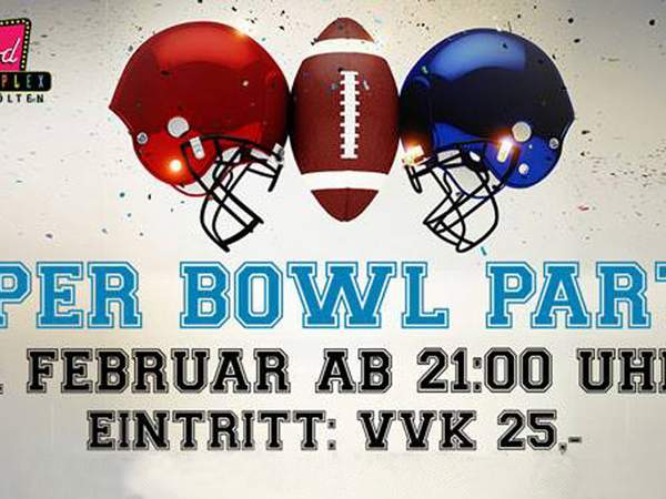 MEGA Super Bowl Party im Megaplex St. Pölten