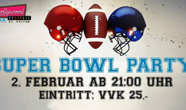 MEGA Super Bowl Party im Megaplex St. Pölten