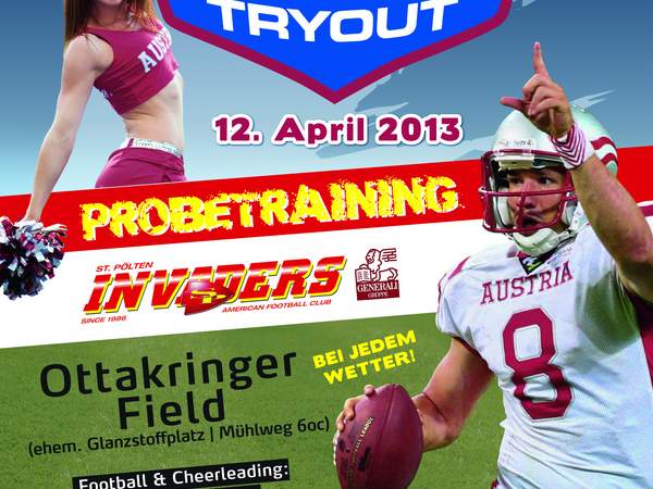 Frühjahrs Tryout 12.04.2013