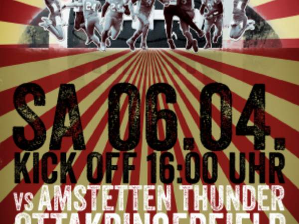 Erstes Heimspiel vs. Amstetten Thunder