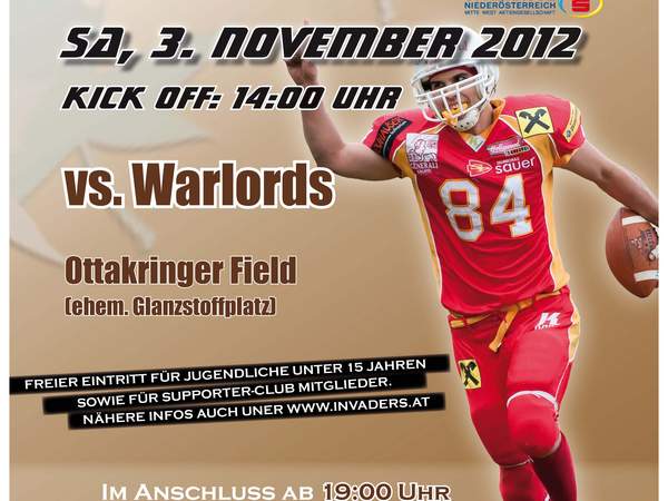 Autumn Bowl 2012 - powered by Sparkasse