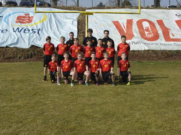 Erstes U11 Flag Football Turnier in St. Georgen