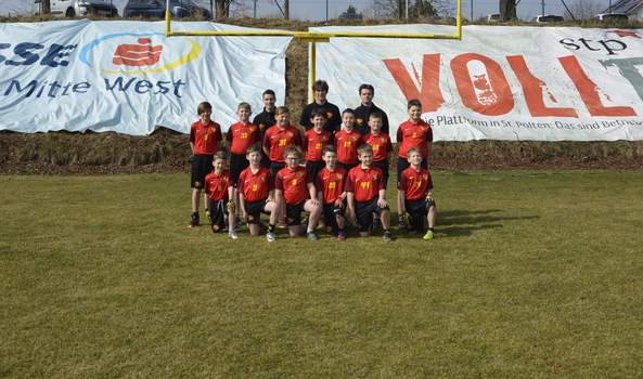 Erstes U11 Flag Football Turnier in St. Georgen