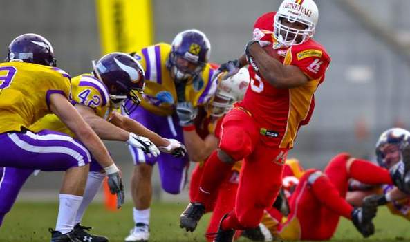 Invaders @ Vikings 16 - 56 
