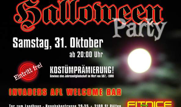 Halloween Party im Fitnice 
