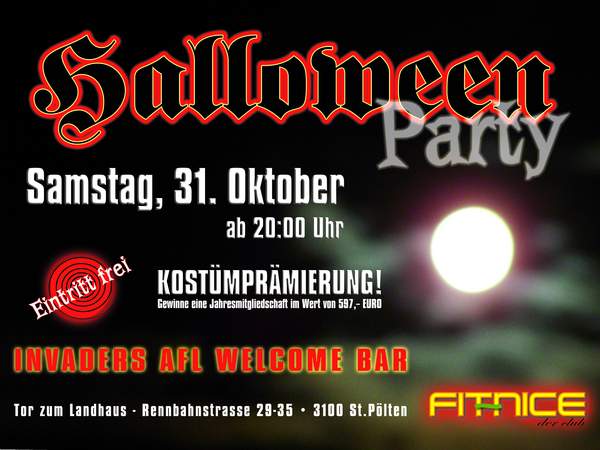 Halloween Party im Fitnice 