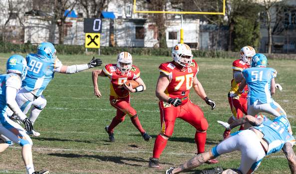 Erstes Heimspiel der Saison am 6. April 