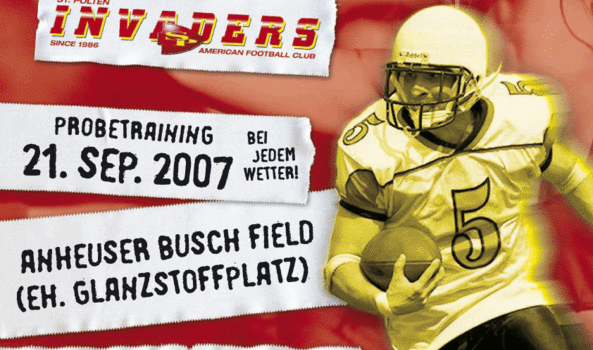 American Football und Cheerleading Tryout