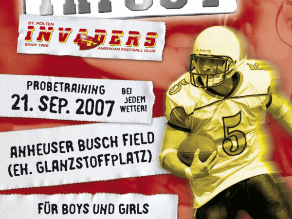 American Football und Cheerleading Tryout