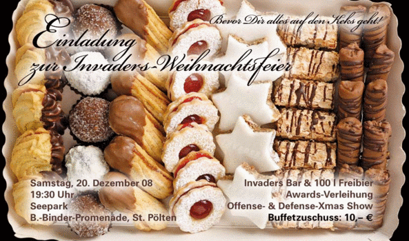 Invaders Weihnachtsfeier 2008
