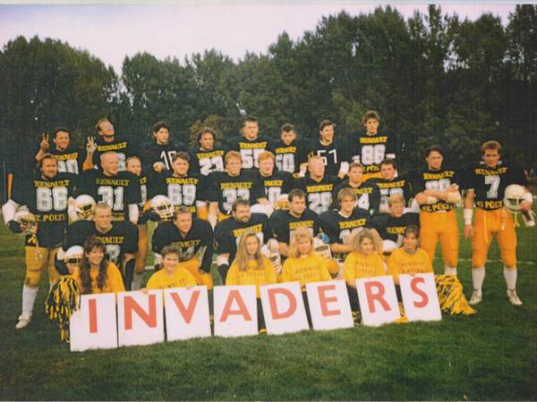 Ehemalige Kampfmannschaftsspieler der INVADERS