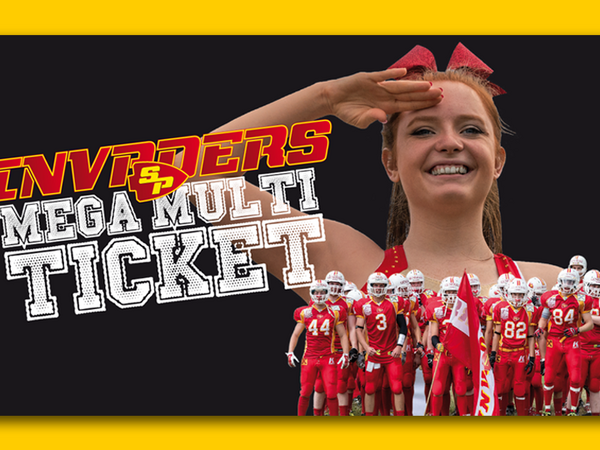 Invaders MEGA-MULTI-TICKET 2018!