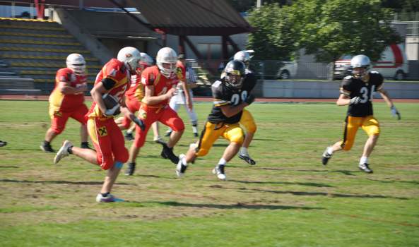 Football Samstag in Linz