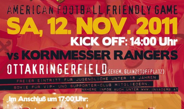 Autumn Bowl und 25 Jahre Invaders