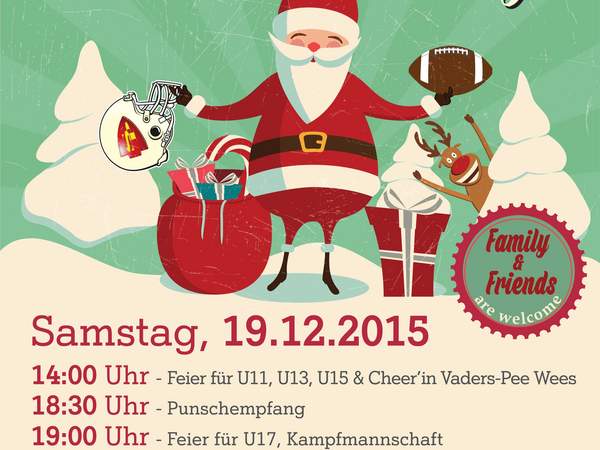 Einladung zur Weihnachtsfeier