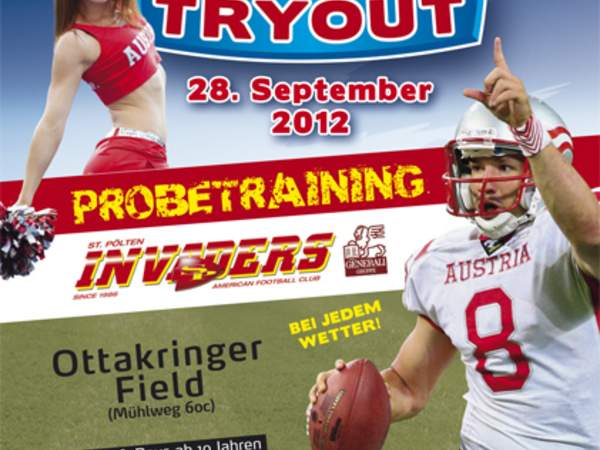 American Football & Cheerleading TRYOUT