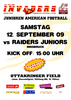 Generali INVADERS vs. Swarco Raiders
