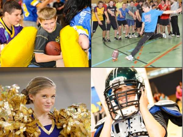 2. NÖ Football & Cheerleader School Day